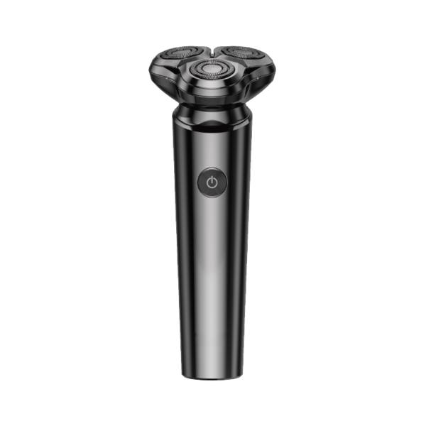 LS Three head magnetic washable shaver silver