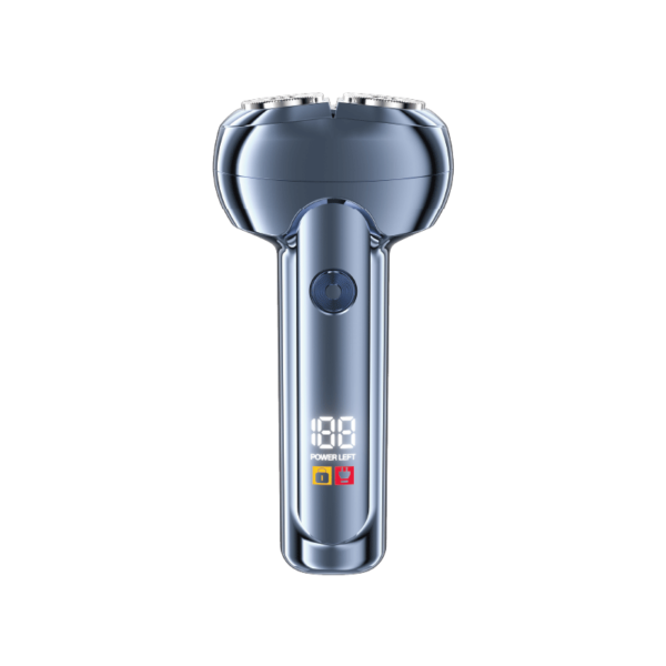 RS RS RS Double blade magnetic suction shaver blue