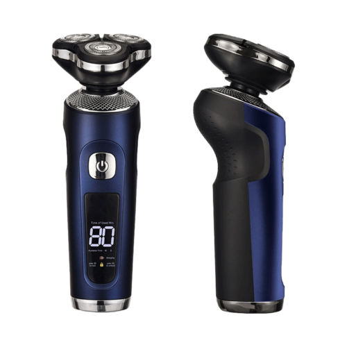 WSB BG Intelligent electricity digital display Rotary electric shaver